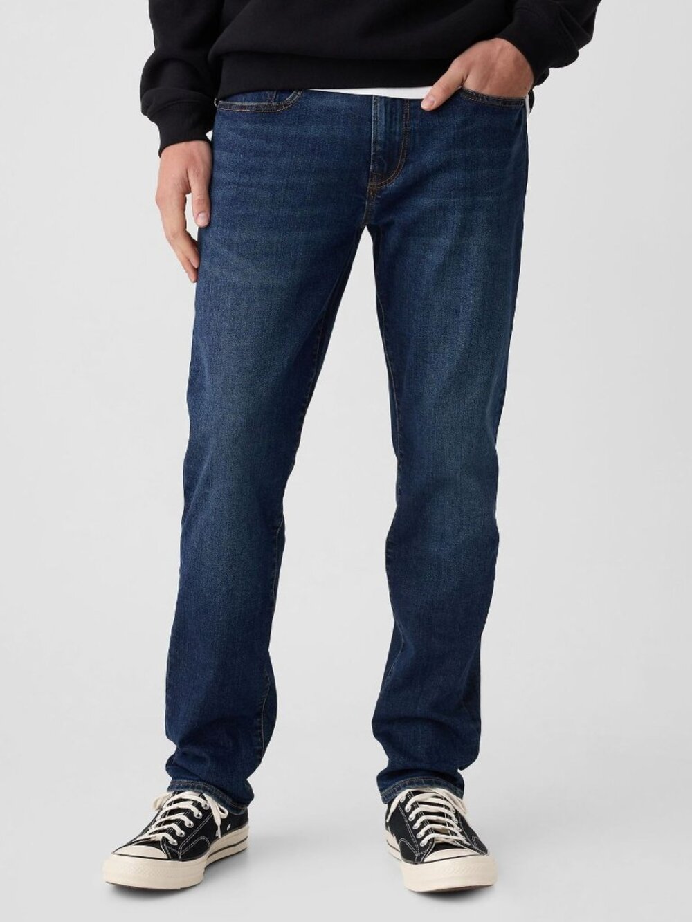 Gap Standard Fit Straight Leg Jeans Dark Wash Men's 28x30